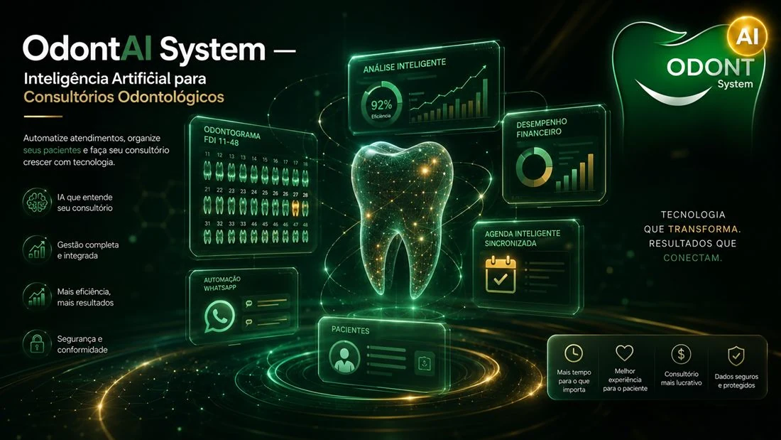 OdontAI System: Inteligência Artificial para Consultórios Odontológicos